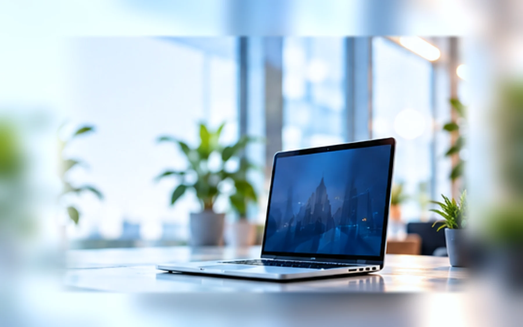 Modern ecommerce technology workspace
